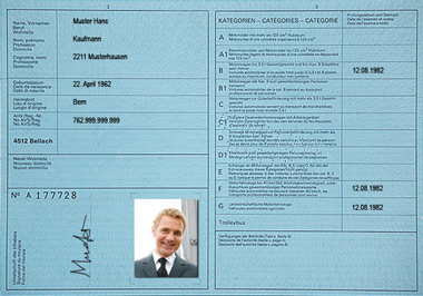 Swiss license until 1992